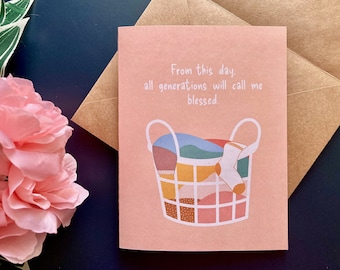 Magnificat Mom | Biblical Mother's Day Card