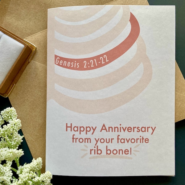 Biblical Anniversary for Him | Christian Wedding Anniversary Card