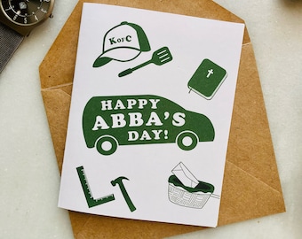 Catholic Dad | Father's Day Card | Abba
