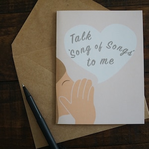 Song of Songs | Catholic Valentine&#39;s Day Card | Anniversary Card