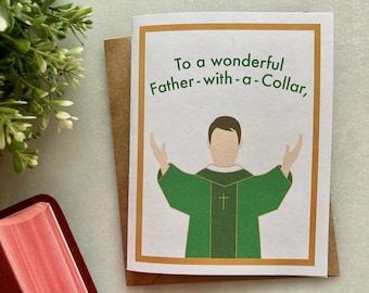 Father's Day Card for Priest | Catholic Father's Day Card