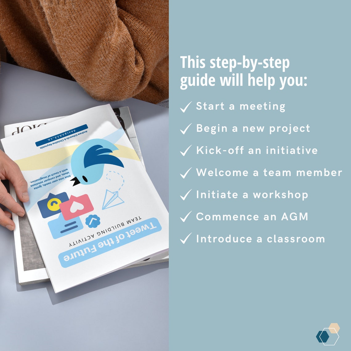 Team Building Activity for Work, Tweet of the Future, Premium Templates