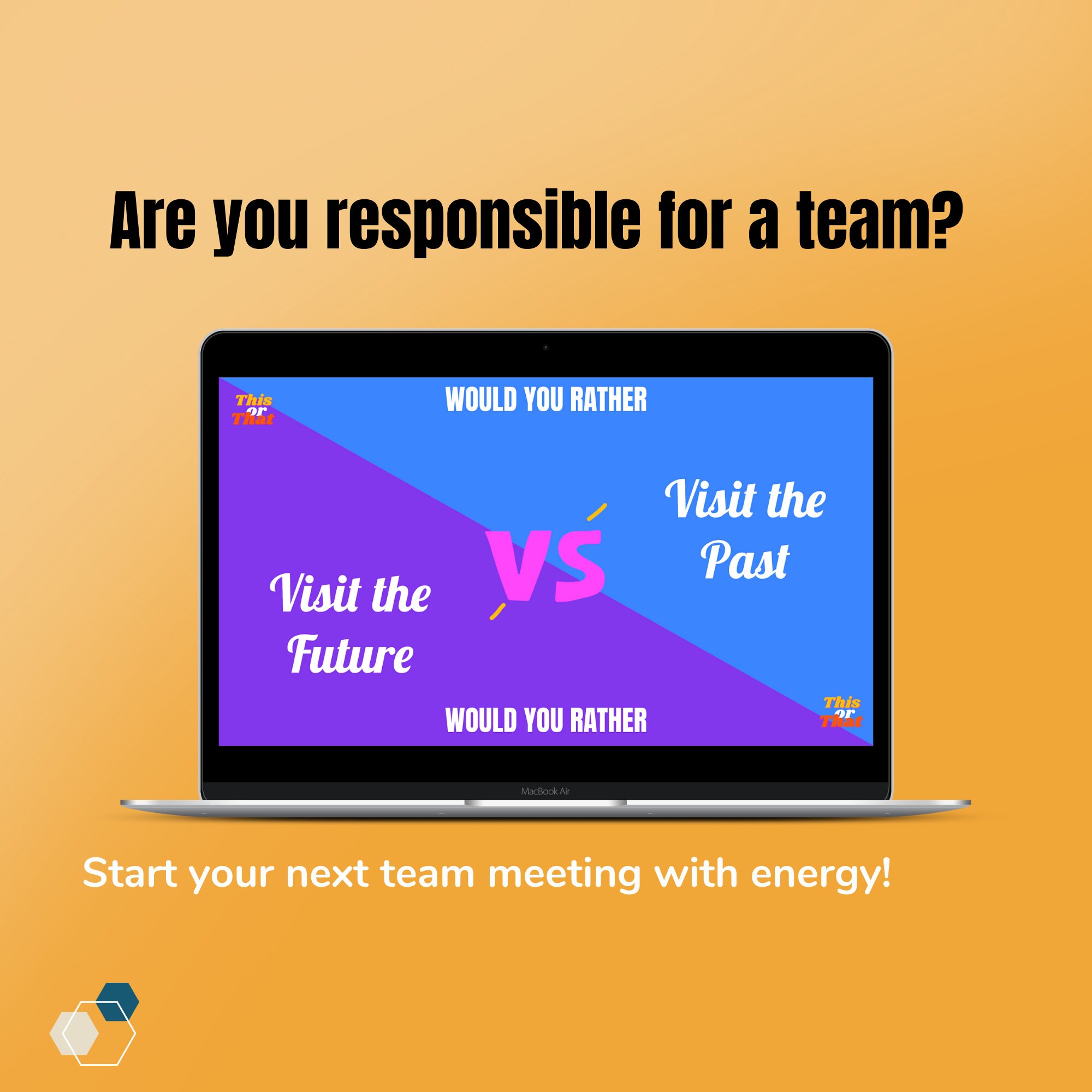 Teambuilding Icebreaker Office Game this or That Powerpoint, Google
