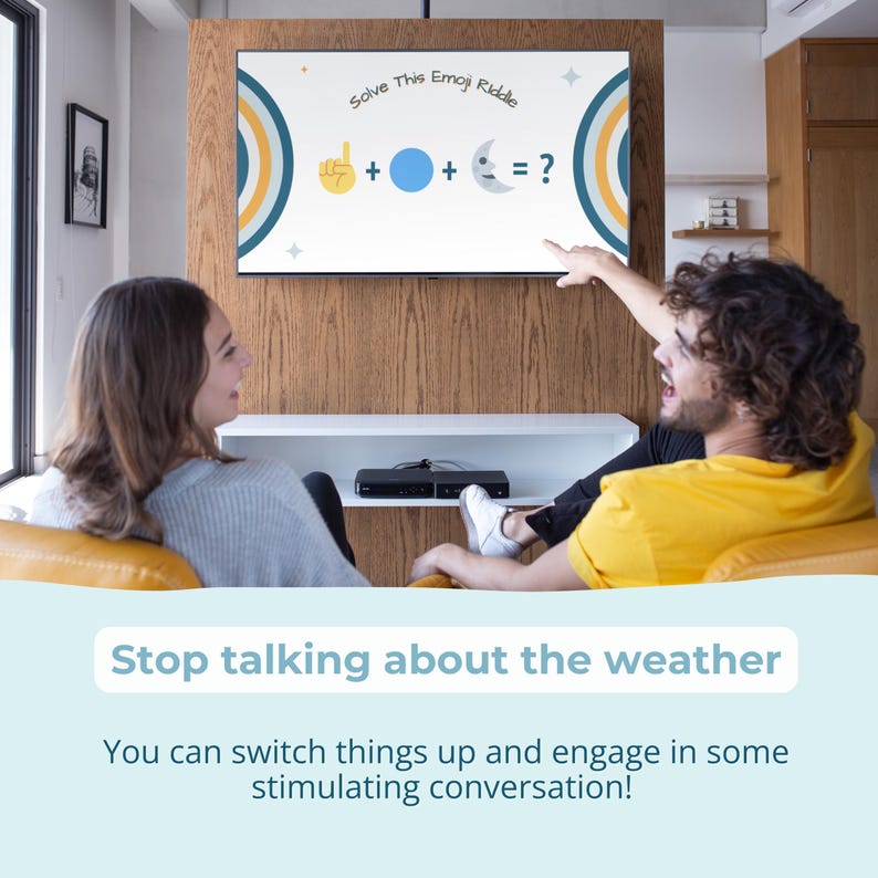 Team Building Icebreaker Games Bundle: Trivia, Emoji Riddles (digital ...