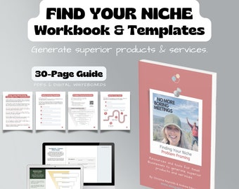 Find Your Niche Workbook: 30-Page Guide & Templates (PDF Download)