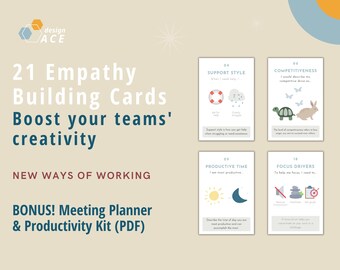 Empathy Builders Icebreaker Cards: Team Building Leadership Activity (PDF)