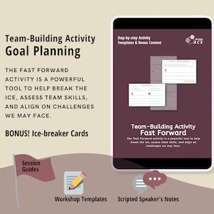 Team Building Activity for Work, Goal Planning, Templates, in  PDF, Google Slides, Canva Whiteboard, Instant Download, 2024