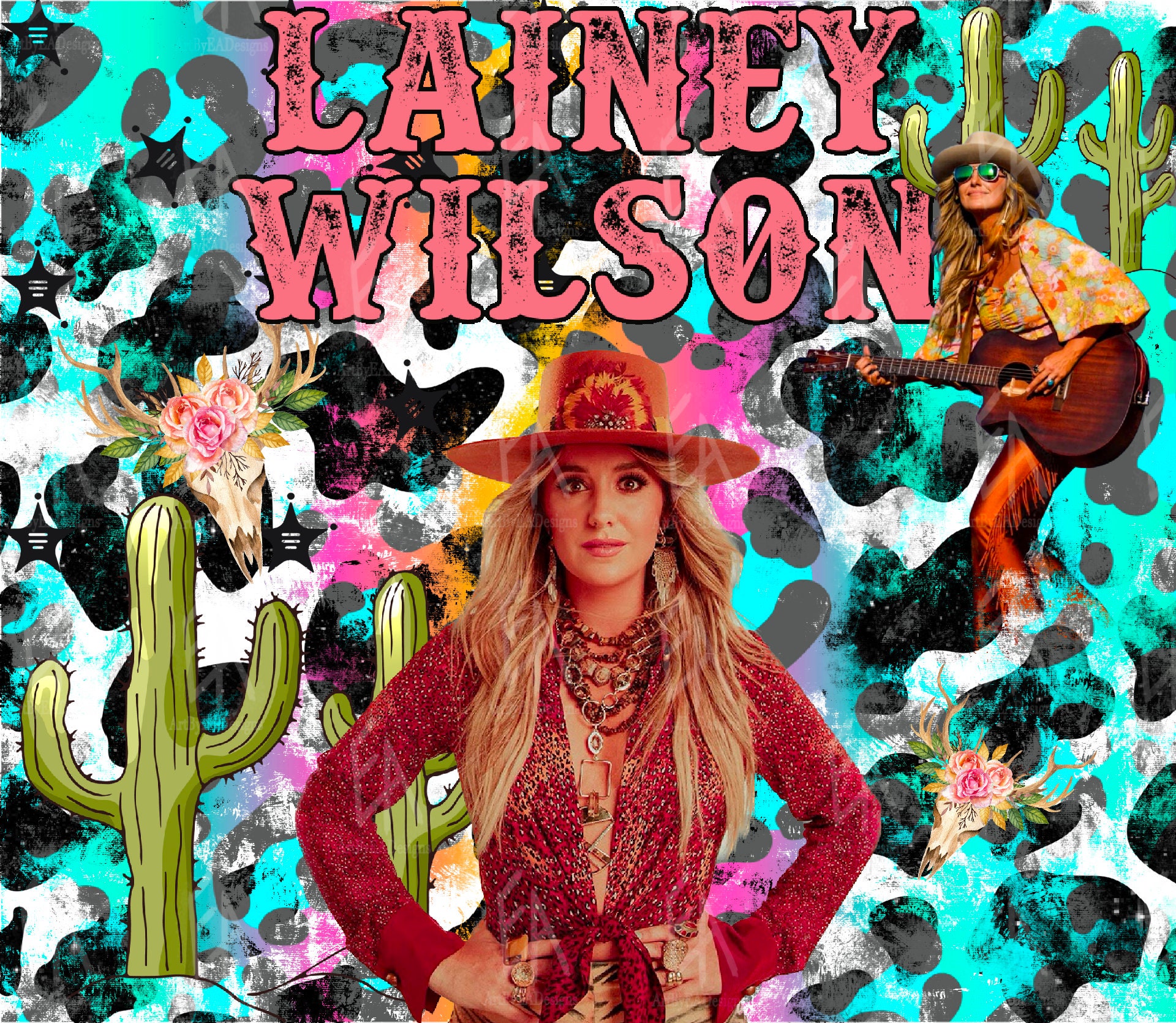 Lainey Wilson Tumbler Wrap - Etsy