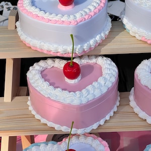 Fake Cake Jewelry Box with Mirror/Cake jewelry box