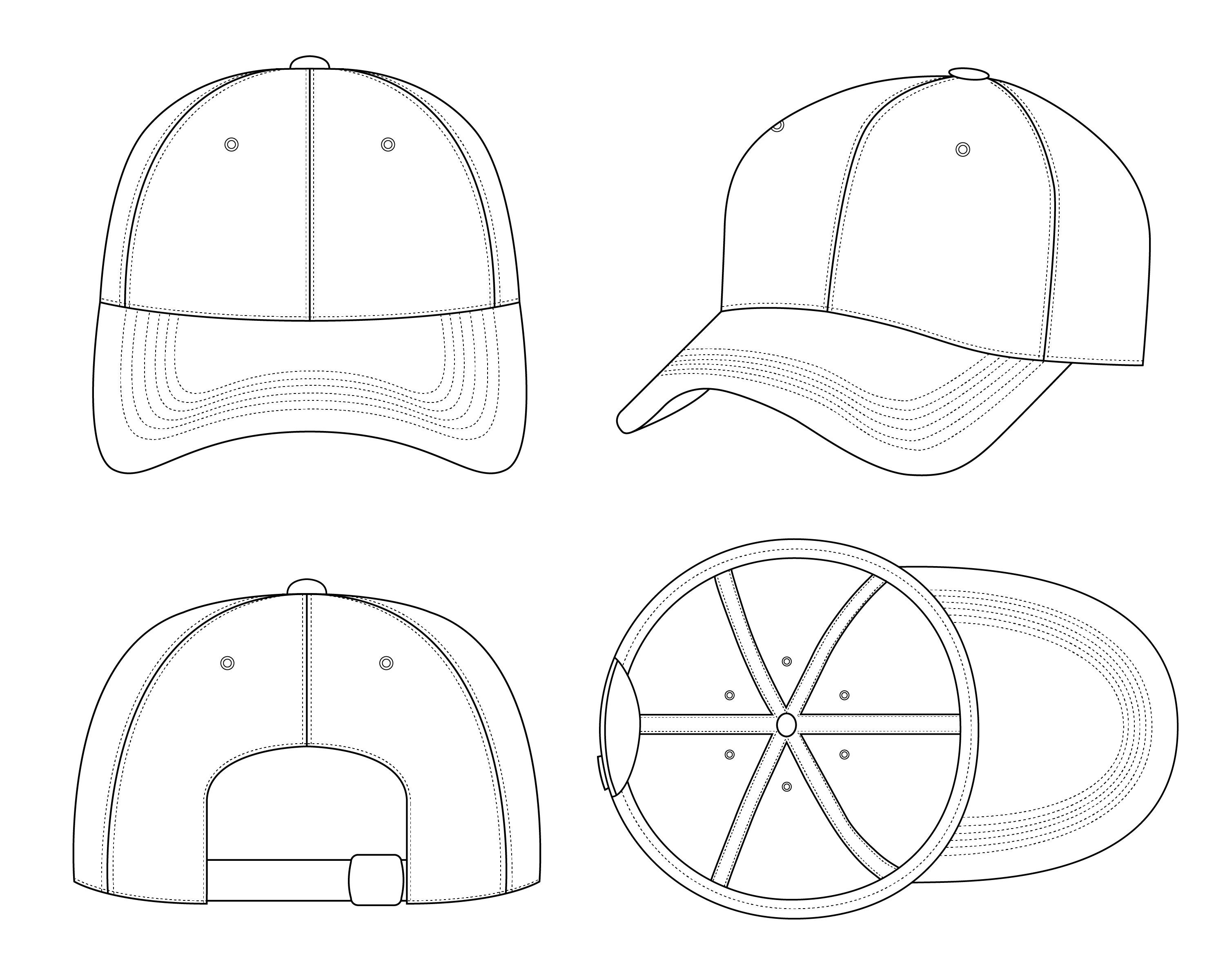 Baseball Cap Tech Pack (Instant Download) - Etsy