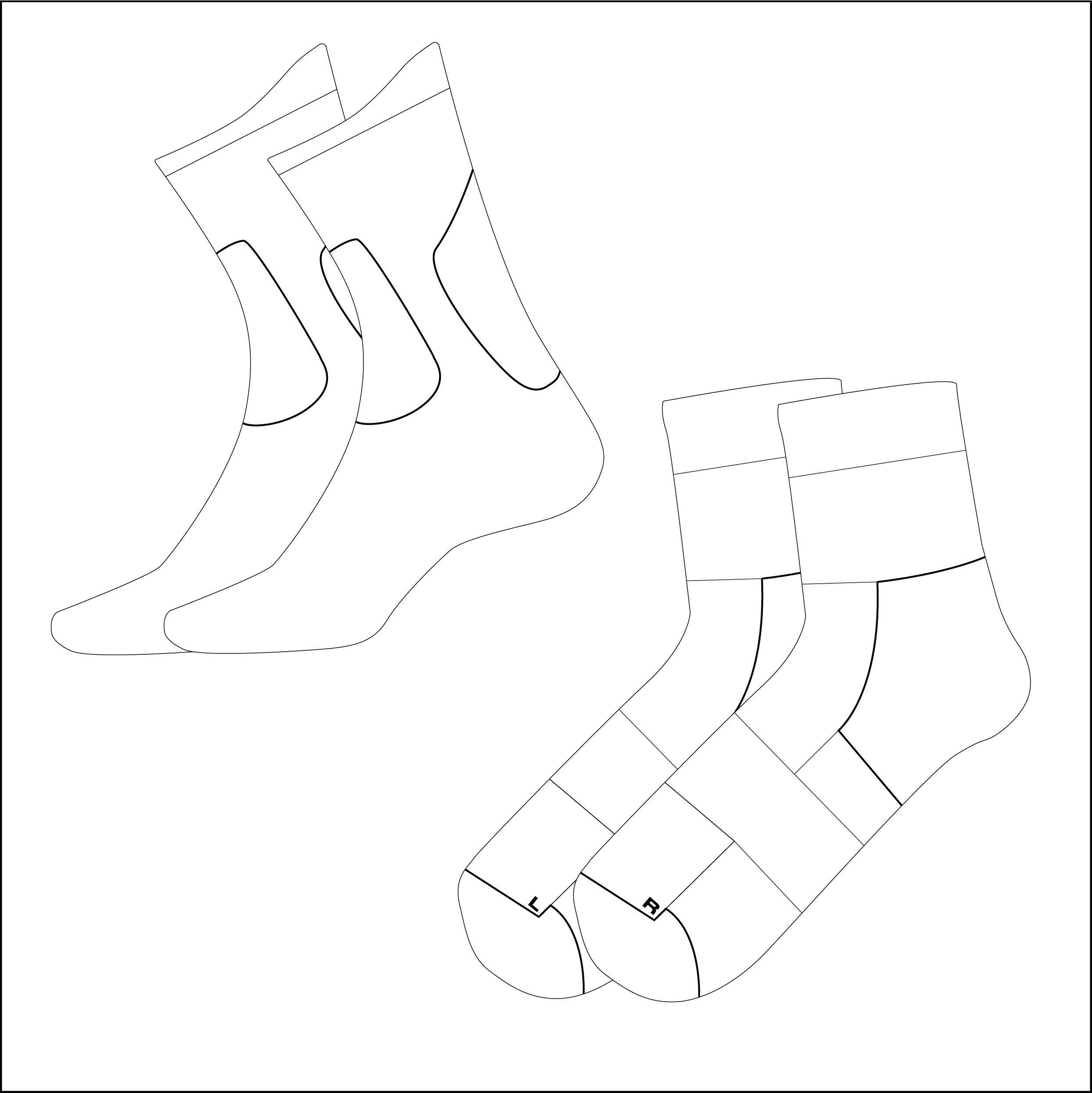 Socks Tech Pack - Etsy
