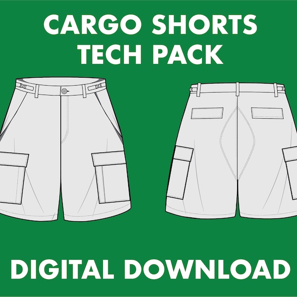 Cargo Shorts Tech Packs