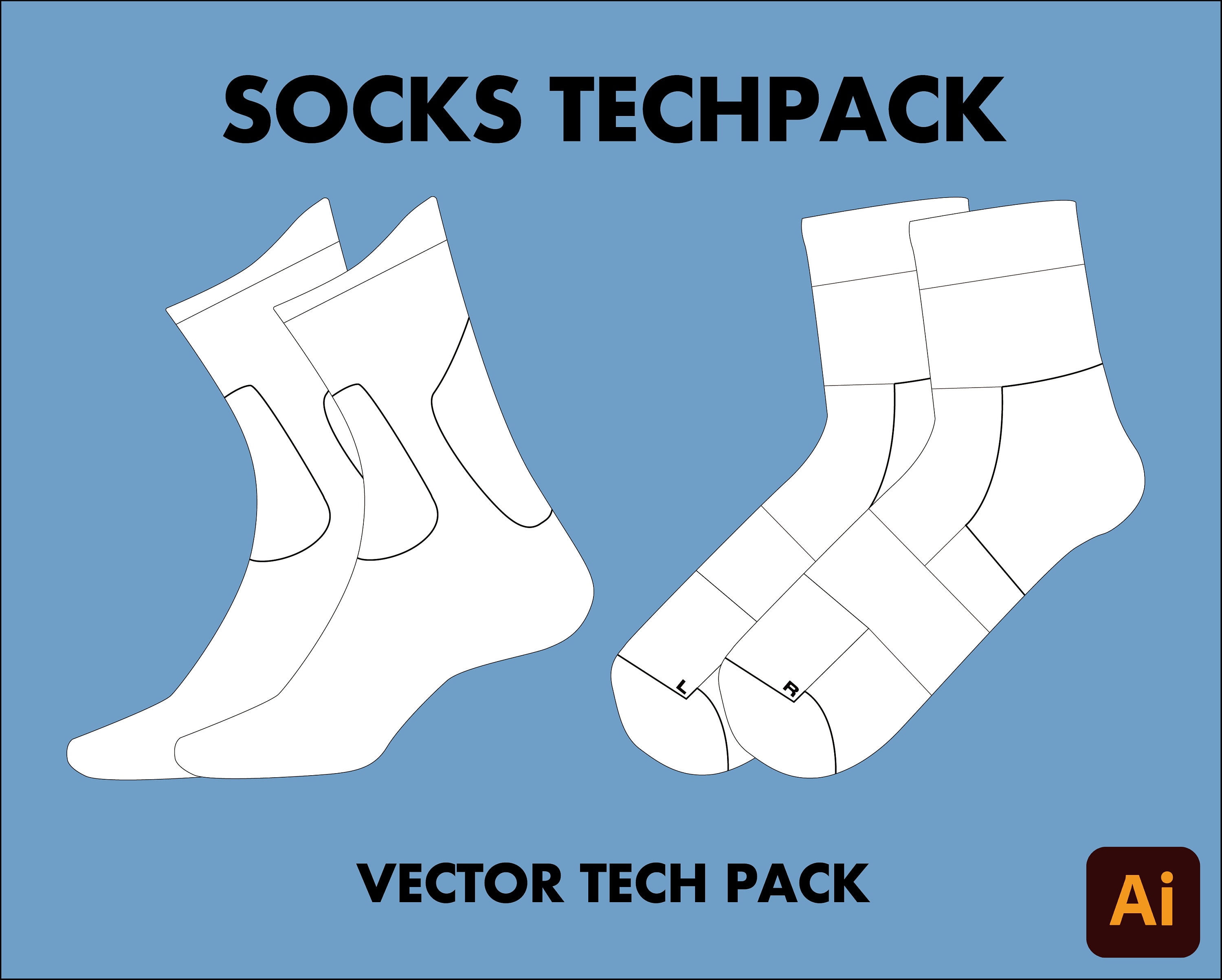 Socks Tech Pack Etsy
