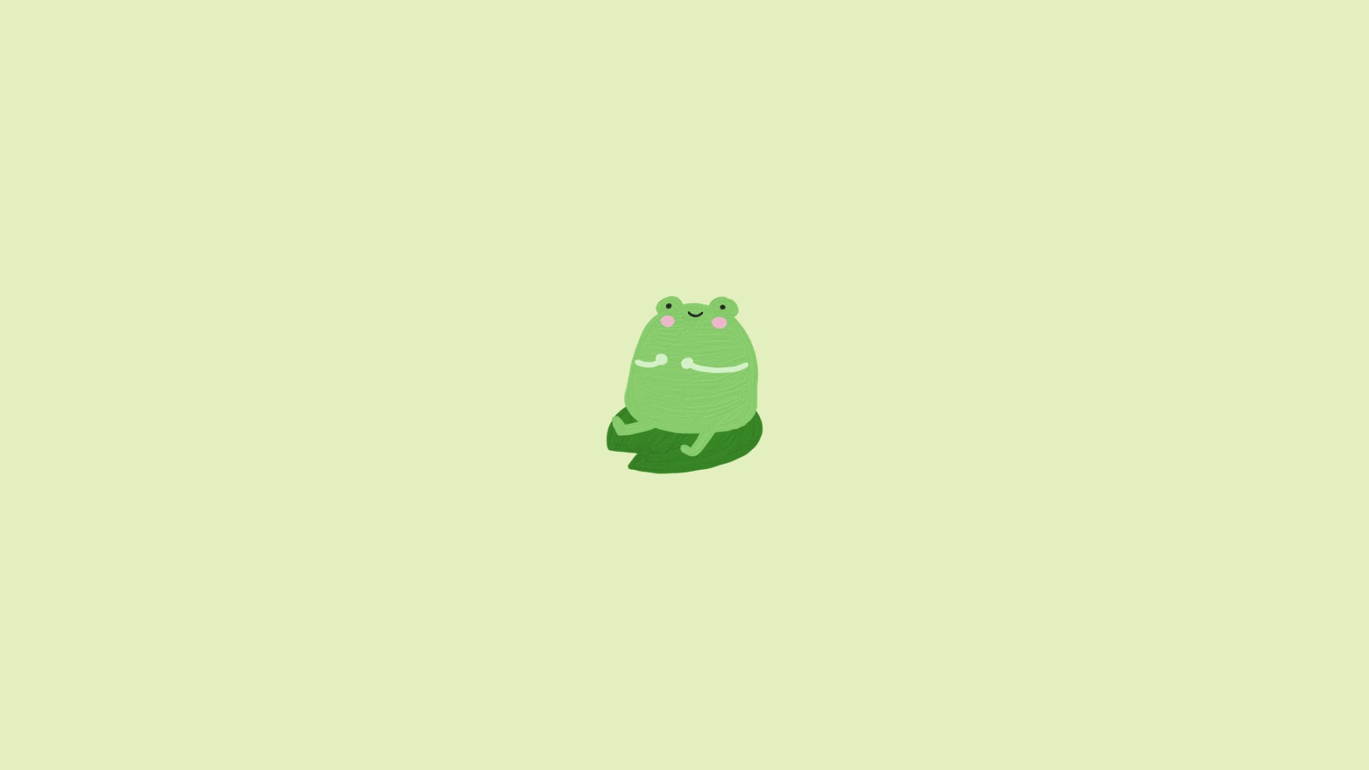 Happy Frog Desktop Background: - Etsy