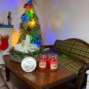 Winter Holiday Miniature &quot;Yankee&quot; Candles