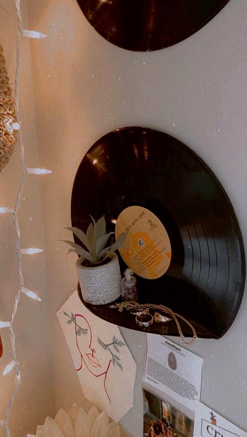 Vinyl Record Shelf image 2