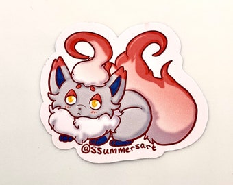 Hisuian Zorua Sticker