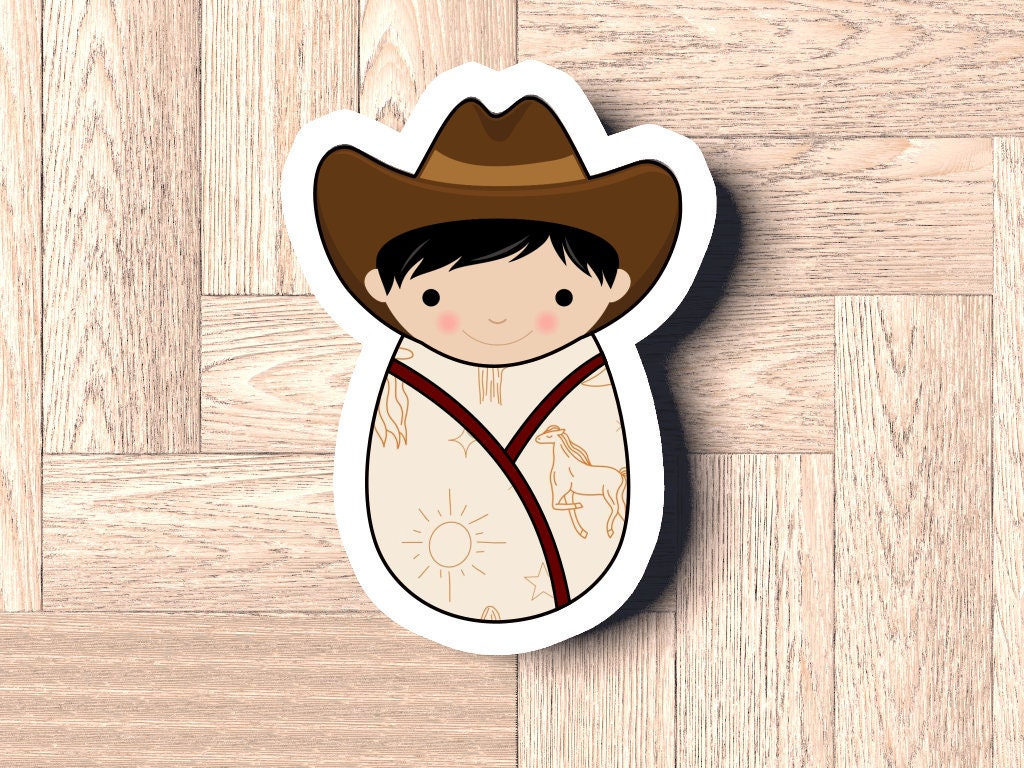 Fast Shipping! Cowboy Baby Custom Cookie Cutter