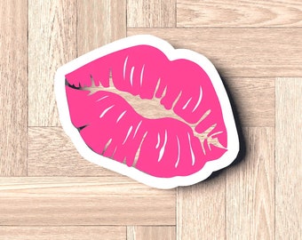 Fast Shipping! Custom Pink Kiss Cookie Cutter - Baking Gift