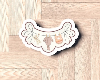 Fast Shipping! Baby Banner Cookie Cutter