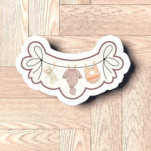 Fast Shipping! Baby Banner Cookie Cutter
