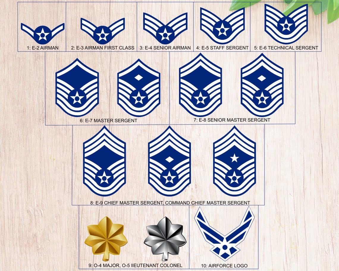 E-8 air force rank hotsell