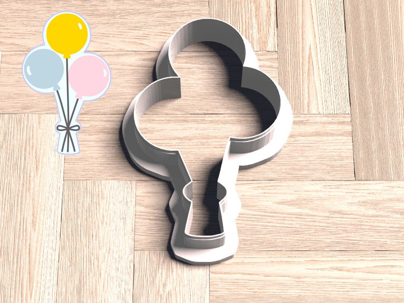 Fast Shipping Balloon Bunch Cookie Cutter image 7