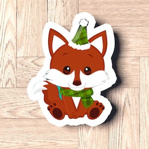 Fast Shipping! Christmas Fox Winter Cookie Cutter