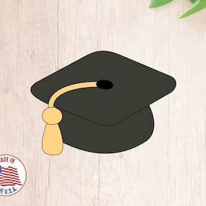 Fast Shipping! Cute Graduation Cap Cookie Cutter