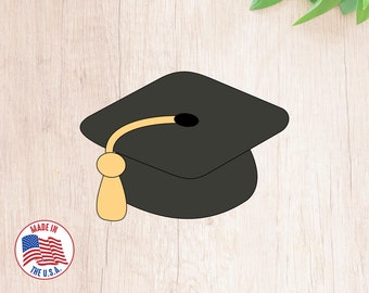 Fast Shipping! Cute Graduation Cap Cookie Cutter