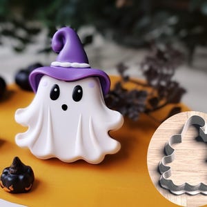 Snabb leverans! Häxa Bu Kakform - Halloween Bakpresent
