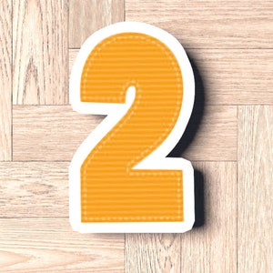Fast Shipping! Happy Number 2 Cookie Cutter - Baking Gift