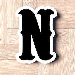 Fast Shipping! Carnival Letter N Cookie Cutter - Alphabet Baking Gift