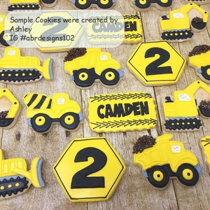 Fast Shipping! Cement Mixer Construction Truck Cookie Cutter
