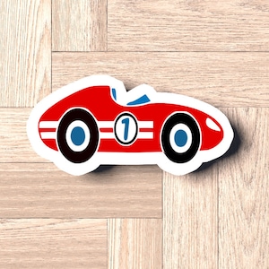 Fast Shipping! Retro Race Car Cookie Cutter - Birthday Baking Gift