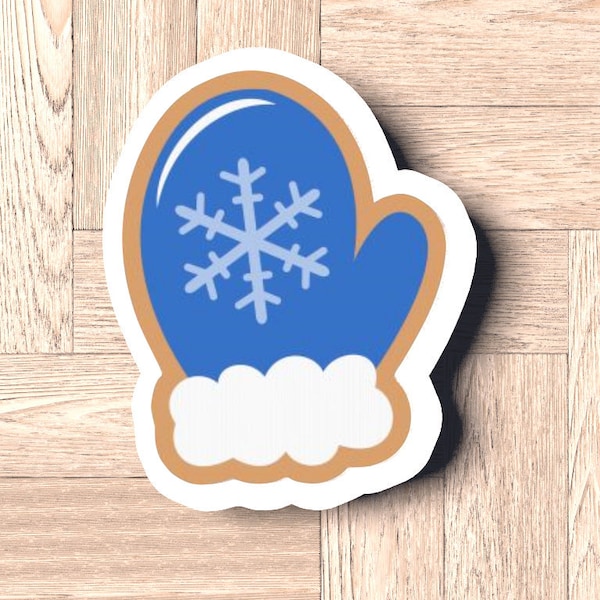 Fast Shipping! Cute Mitten Cookie Cutter - Winter Christmas Baking Gift