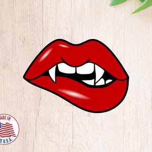 Fast Shipping! Vampire Lip Cookie Cutter - Halloween Baking Gift