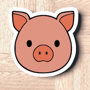 Schneller Versand! Schweinekopf Bauernhof Cookie Cutter