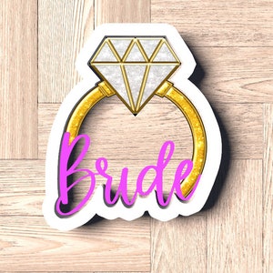 Fast Shipping! Diamond Bride Cookie Cutter - Wedding  Engagement Baking Gift