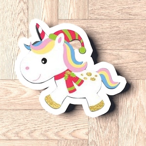 Fast Shipping! Christmas Unicorn Cookie Cutter