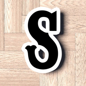 Fast Shipping! Carnival Letter S Cookie Cutter - Alphabet Baking Gift