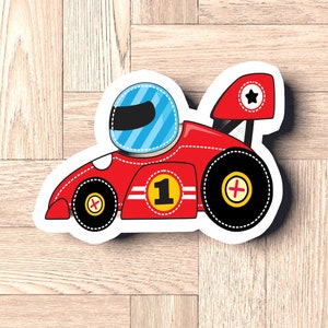 Fast Shipping! Cute Race Car Cookie Cutter - Baking Birthday Gift