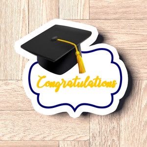 Fast Shipping! Grad Cap Plaque Cookie Cutter - Baking Gift