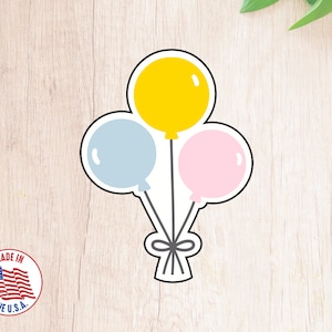 Fast Shipping! Balloon Bunch Cookie Cutter