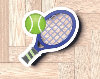 Fast Shipping! Tennis Racquet and Ball Cookie Cutter - Baking Gift