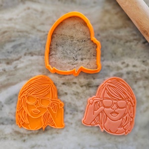 Fast Shipping! TS Head Cookie Cutter and Stamp Set-NOT A Personalized Portrait Cutter