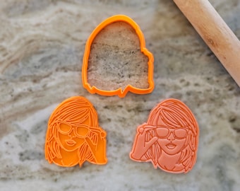 Fast Shipping! TS Head Cookie Cutter and Stamp Set-NOT A Personalized Portrait Cutter