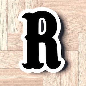 Fast Shipping! Carnival Letter R Cookie Cutter - Alphabet Baking Gift