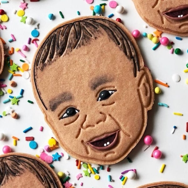 Custom Portrait Cookie Cutter Etsy