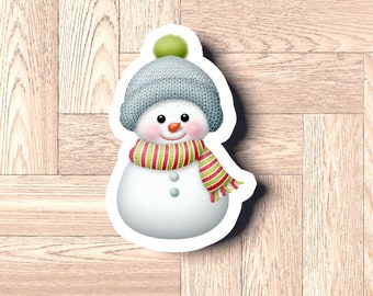 Fast Shipping! Kawaii Snowman Cookie Cutter - Winter Christmas Baking Gift